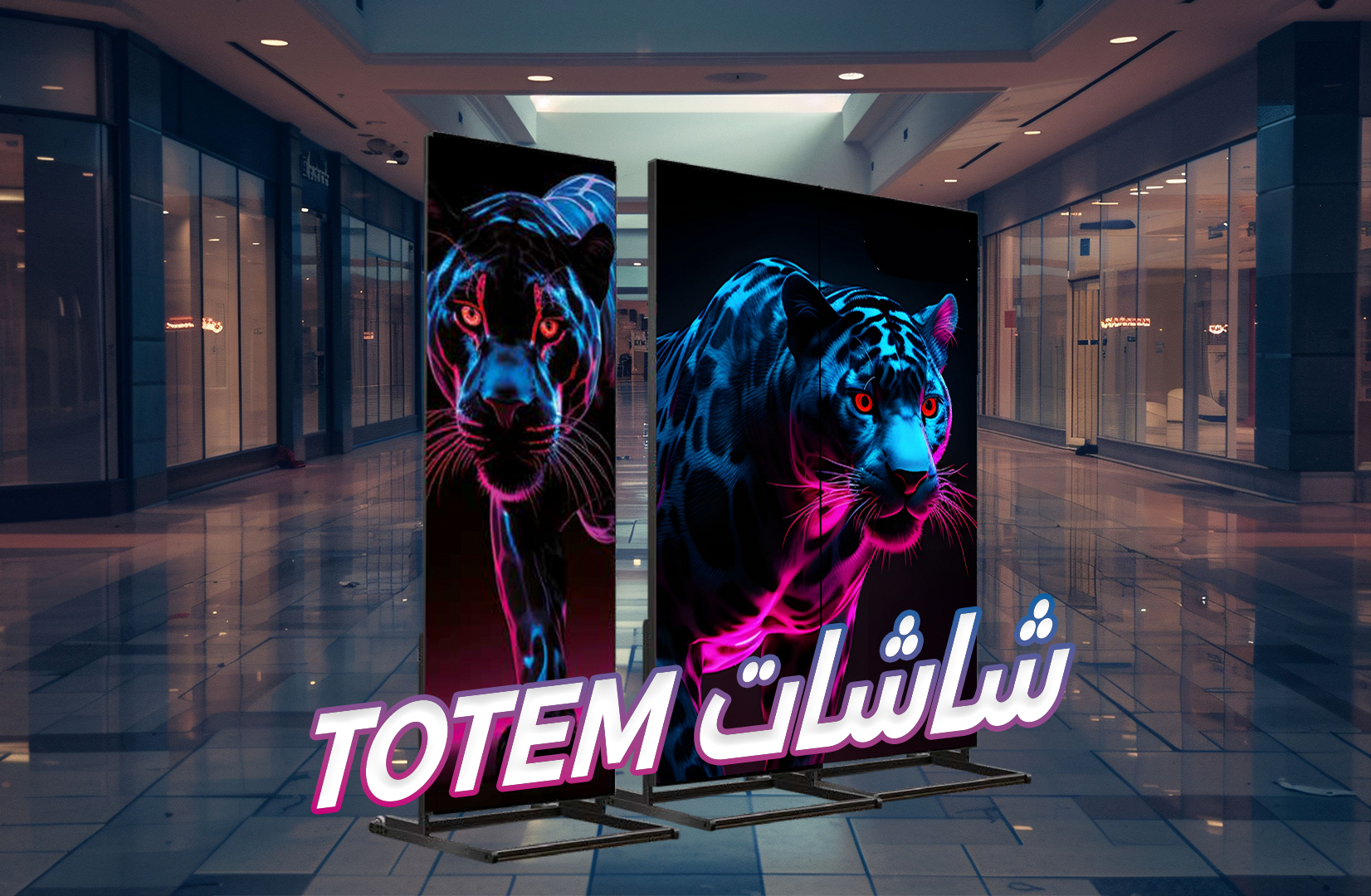 TOTEM LED Poster