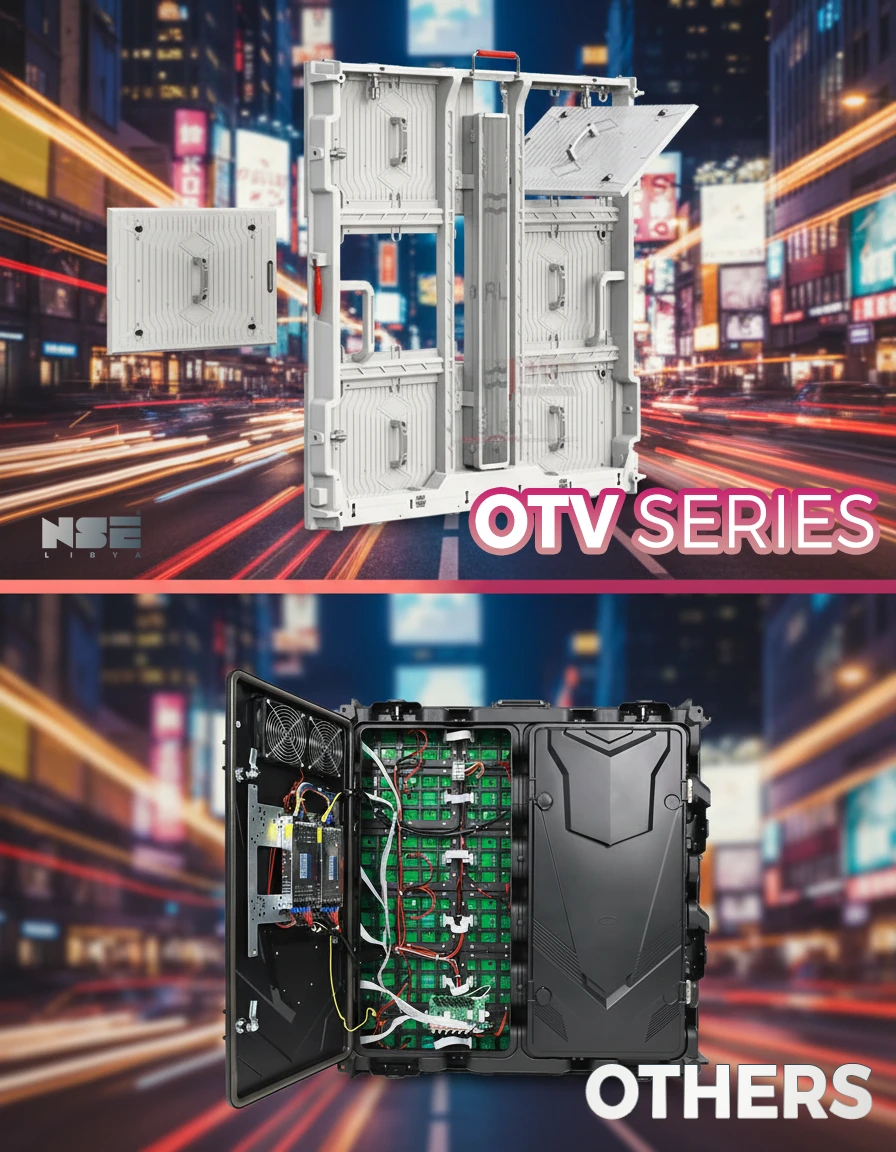 The comparison between OTV Series and Other series